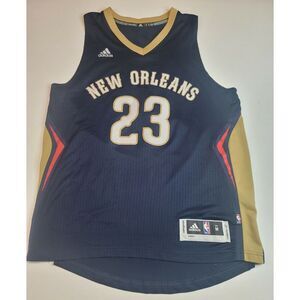Adidas Swingman New Orleans Pelicans Basketball Jersey Mens Large. Anthony Davis